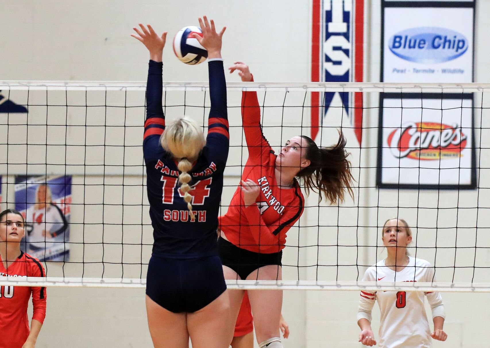 Kirkwood vs. Parkway South girls volleyball
